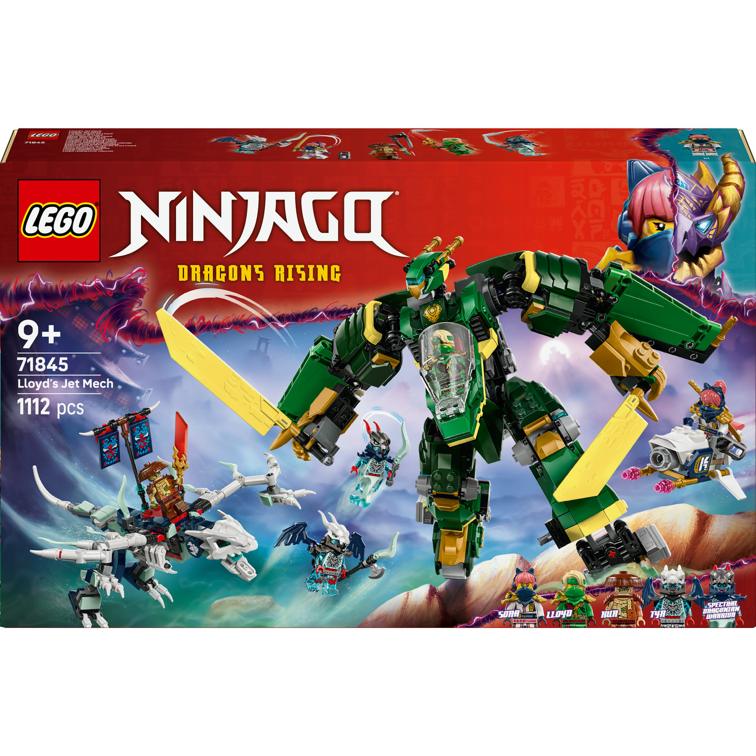 LEGO NINJAGO 71845 Lloydov tryskáčový robot 71845